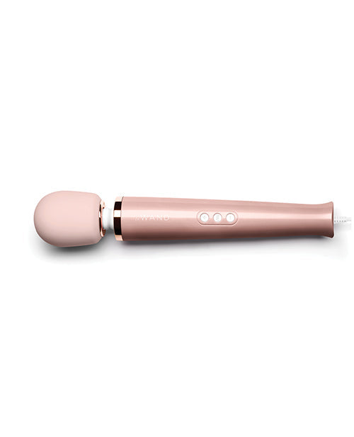 Le Wand Plug-In Vibrating Wand Massager - Rose Gold