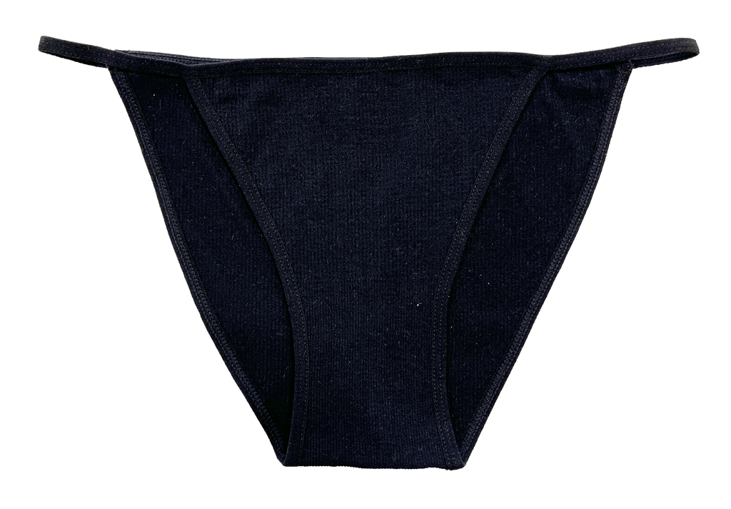 Seamless Rib Strappy Bikini, XS-2X