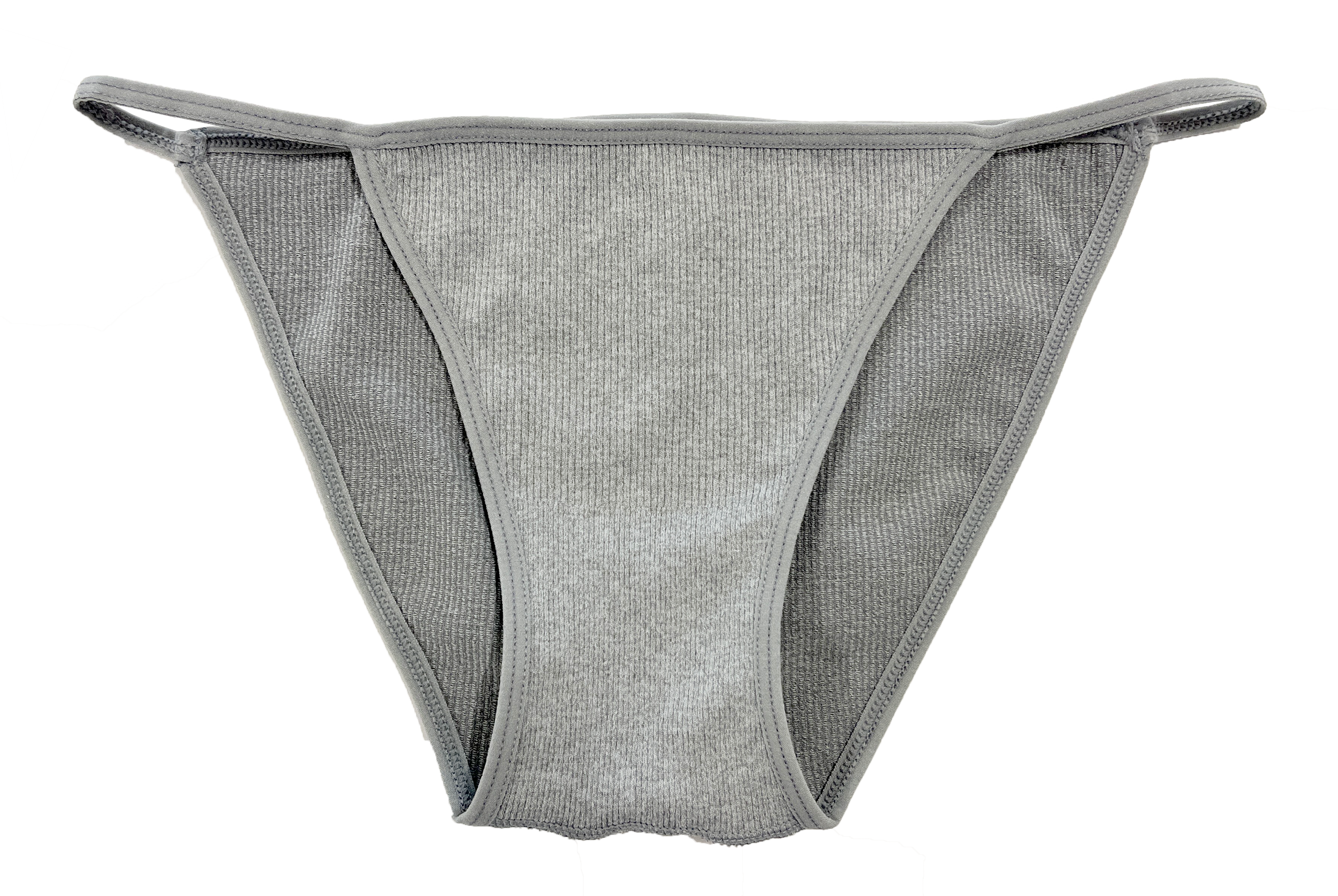 Seamless Rib Strappy Bikini, XS-2X