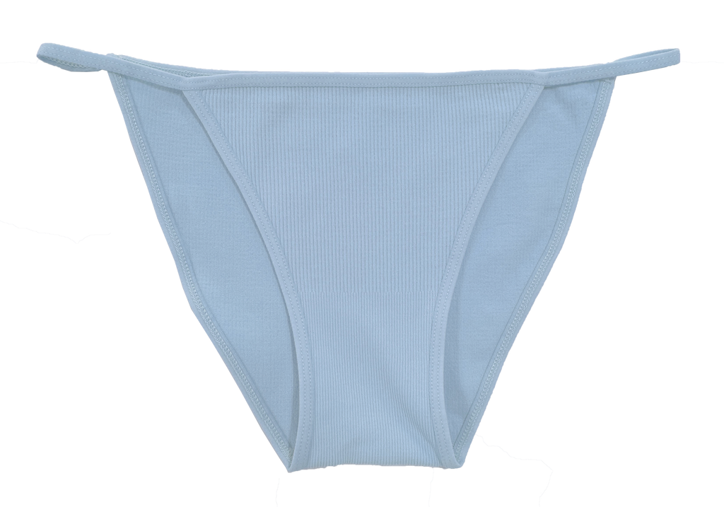 Seamless Rib Strappy Bikini, XS-2X
