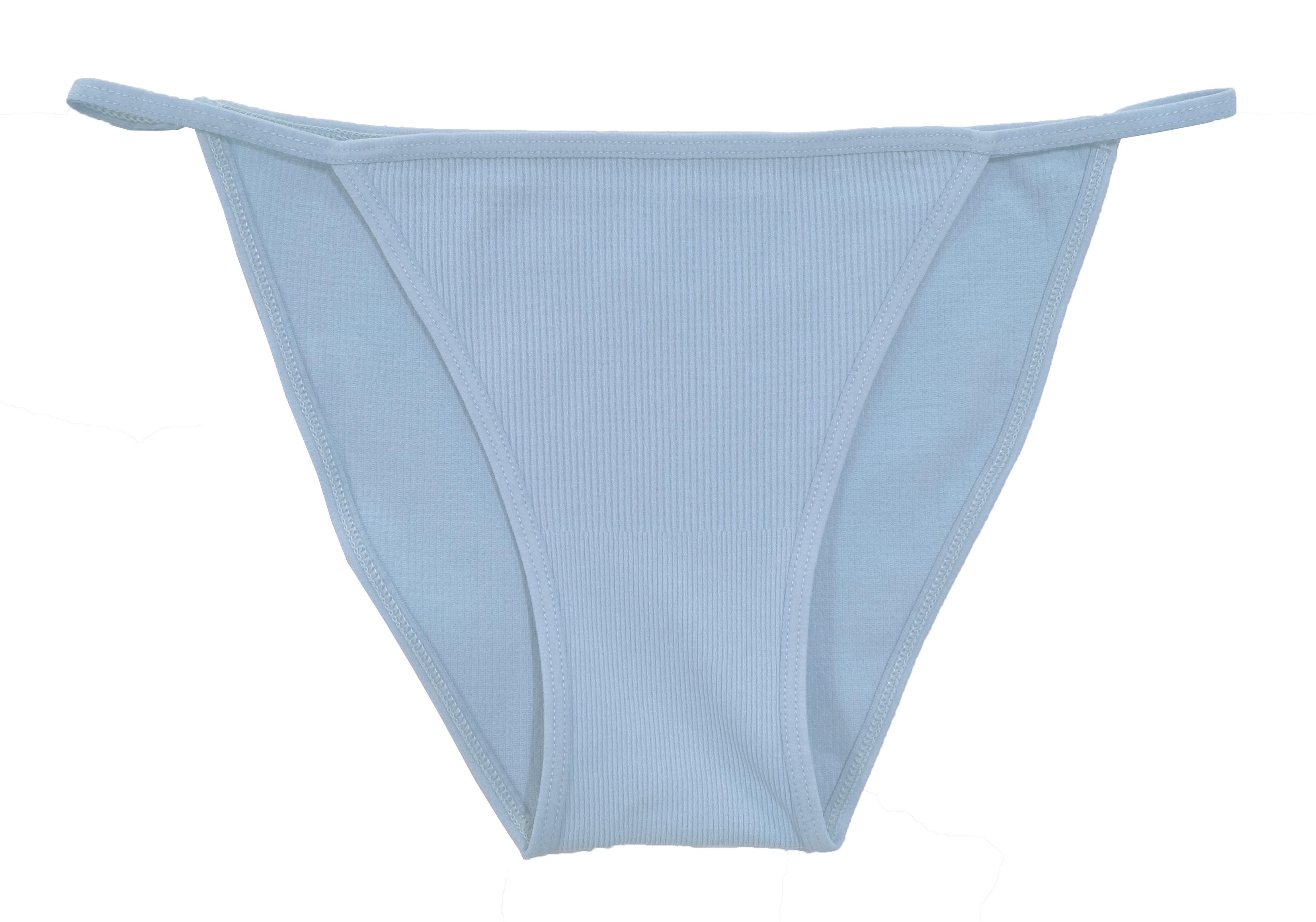 Seamless Rib Strappy Bikini, XS-2X